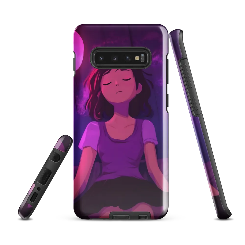 Moonlit Serenity | Phone Case |  S10 Plus | Tough Case | Glossy