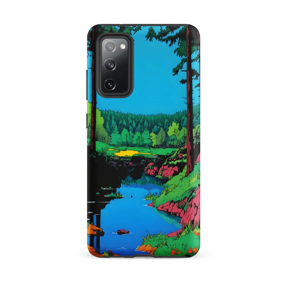 Tranquil Reflections: A Vibrant Landscape