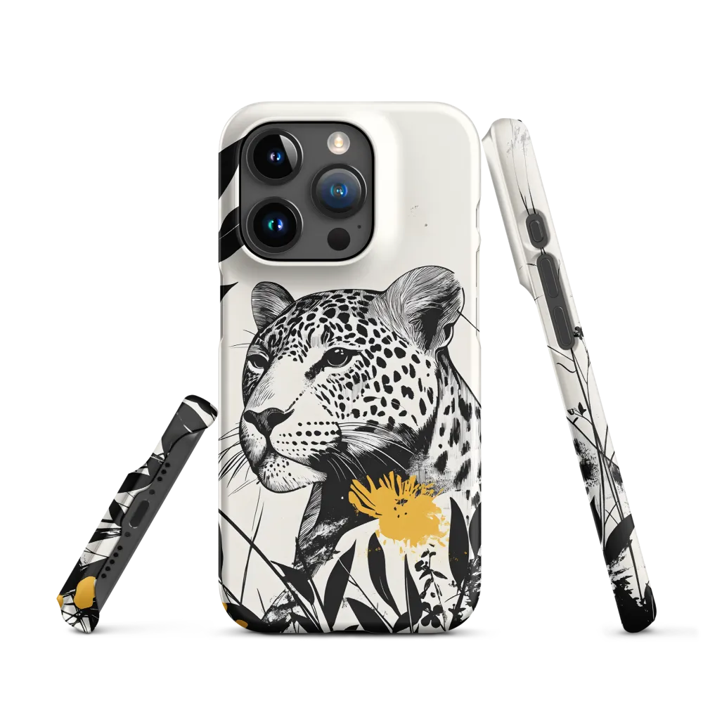 Majestic Leopard Amongst Flora
