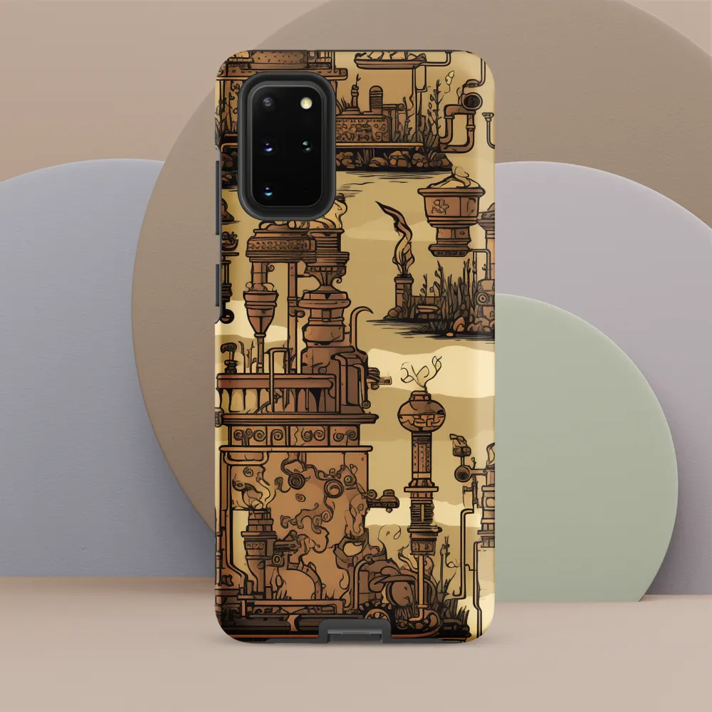Whimsical Industrial Landscape
