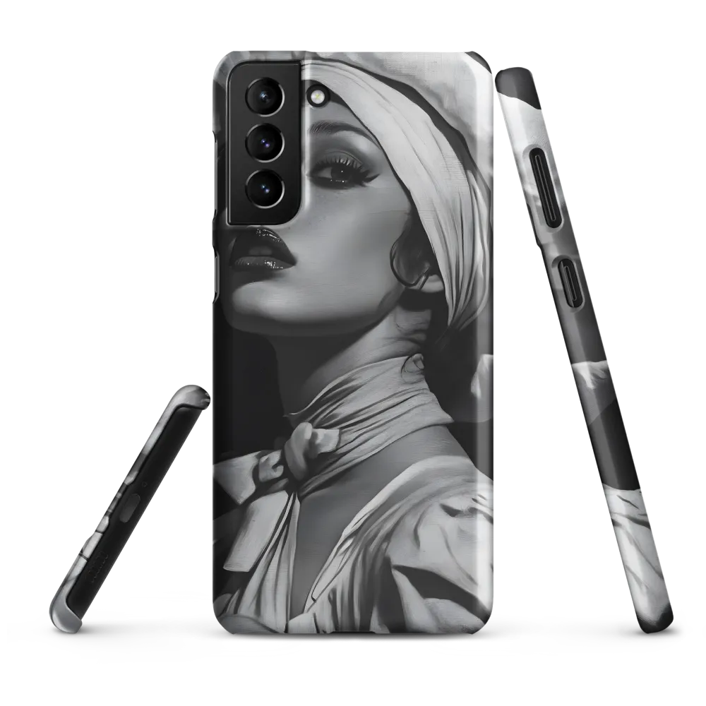 Timeless Elegance: A Charcoal Portrait of Grace