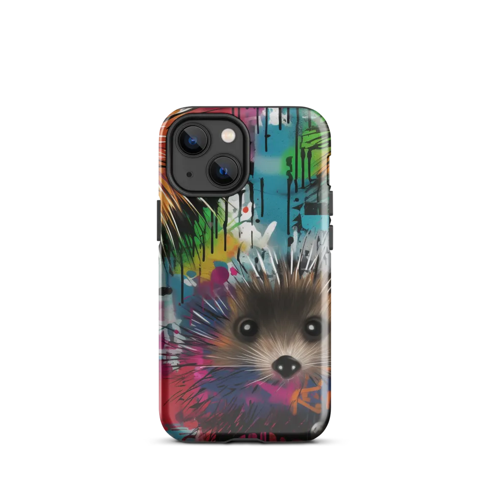 Whimsical Hedgehogs in a Kaleidoscopic Wonderland