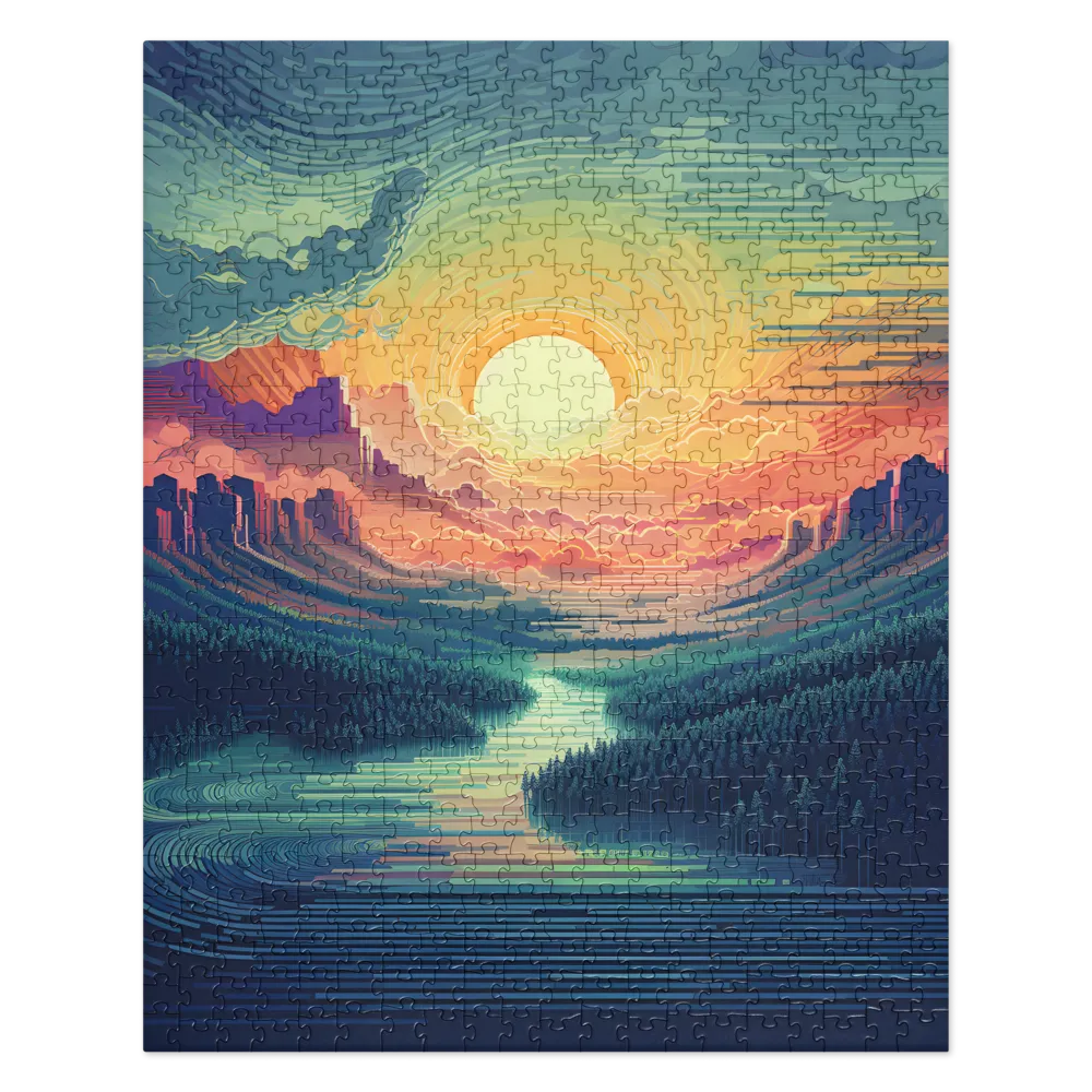 Elysium at Dusk | Jigsaw Puzzle | 520 pieces