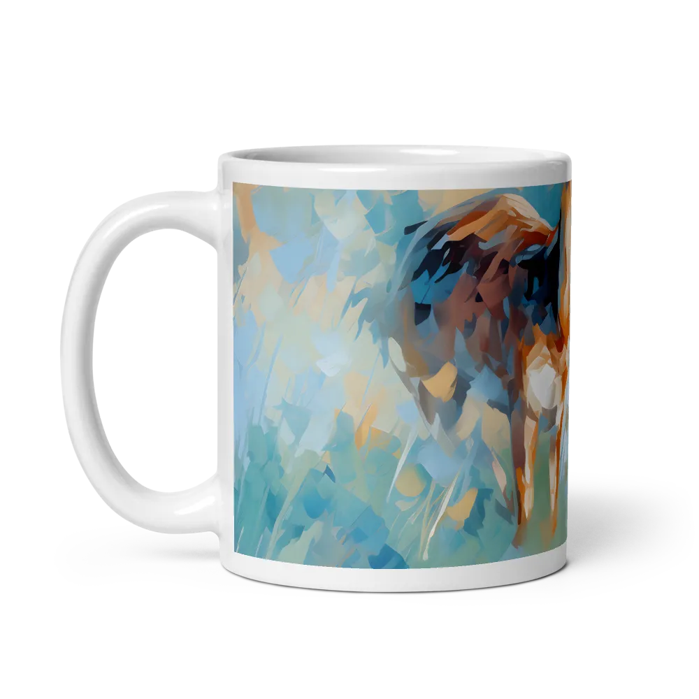 Whispers of Serenity | Mug with White inside | 11 oz