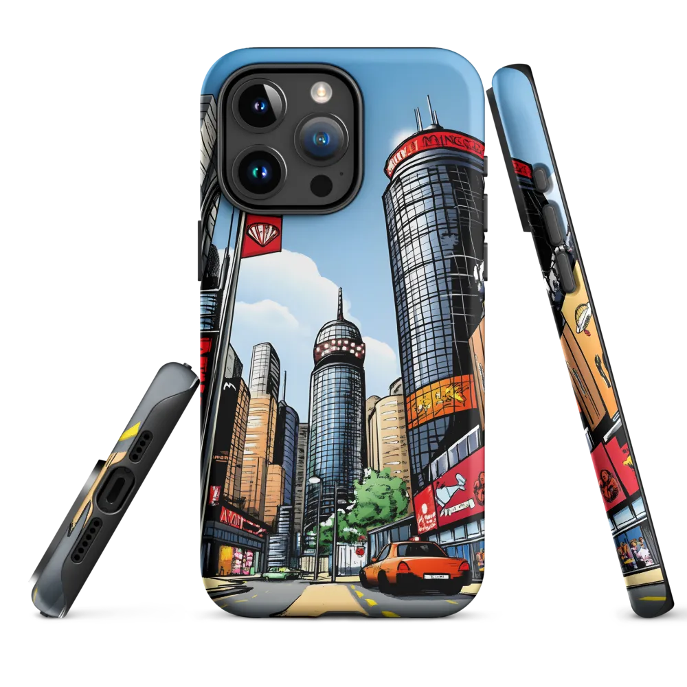 Urban Pulse: A Comic Cityscape