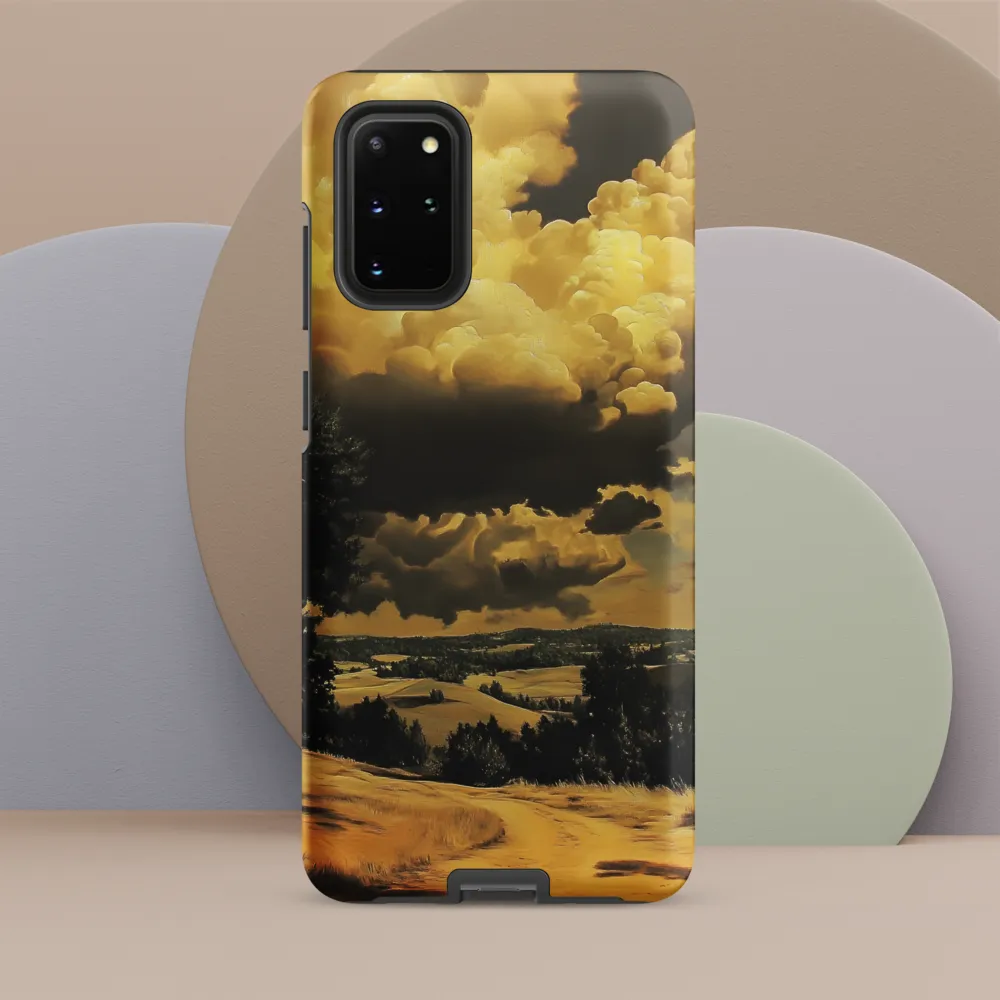 Golden Serenity in the Landscape