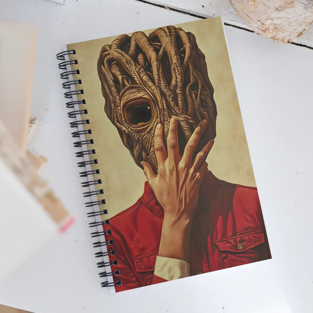 The Mask of Roots | Spiral Notebook