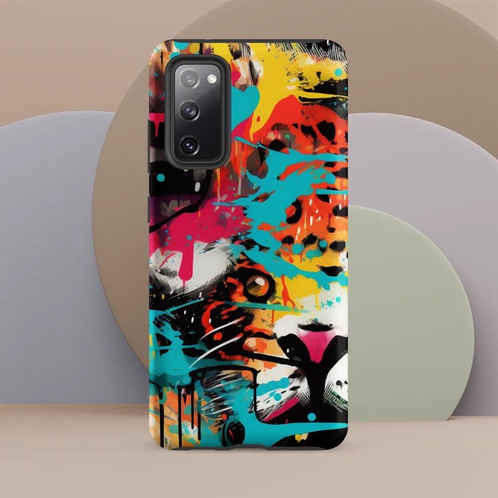 Fierce Fusion: Tiger and Lion in Graffiti
