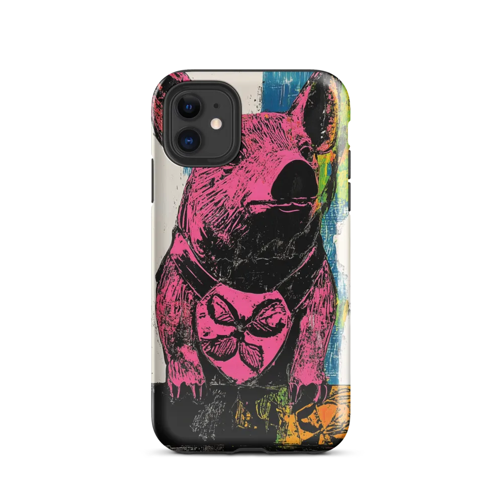 Vibrant Hearted Pig