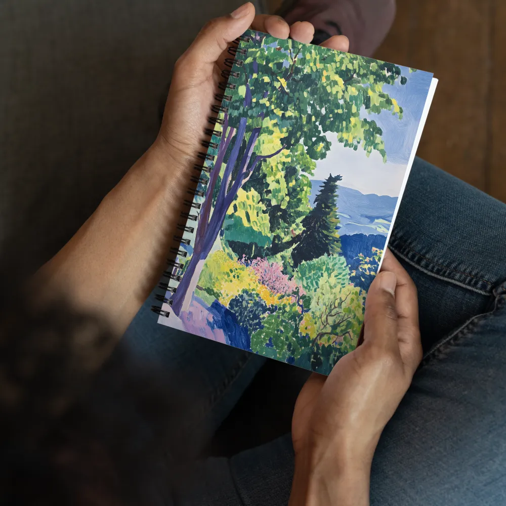 Tranquil Oasis in Nature | Spiral Notebook