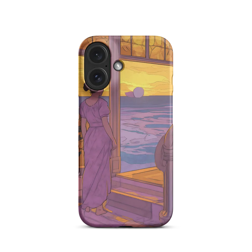 Whispers of the Sunset | Phone Case |  16 | Snap Case | Matte