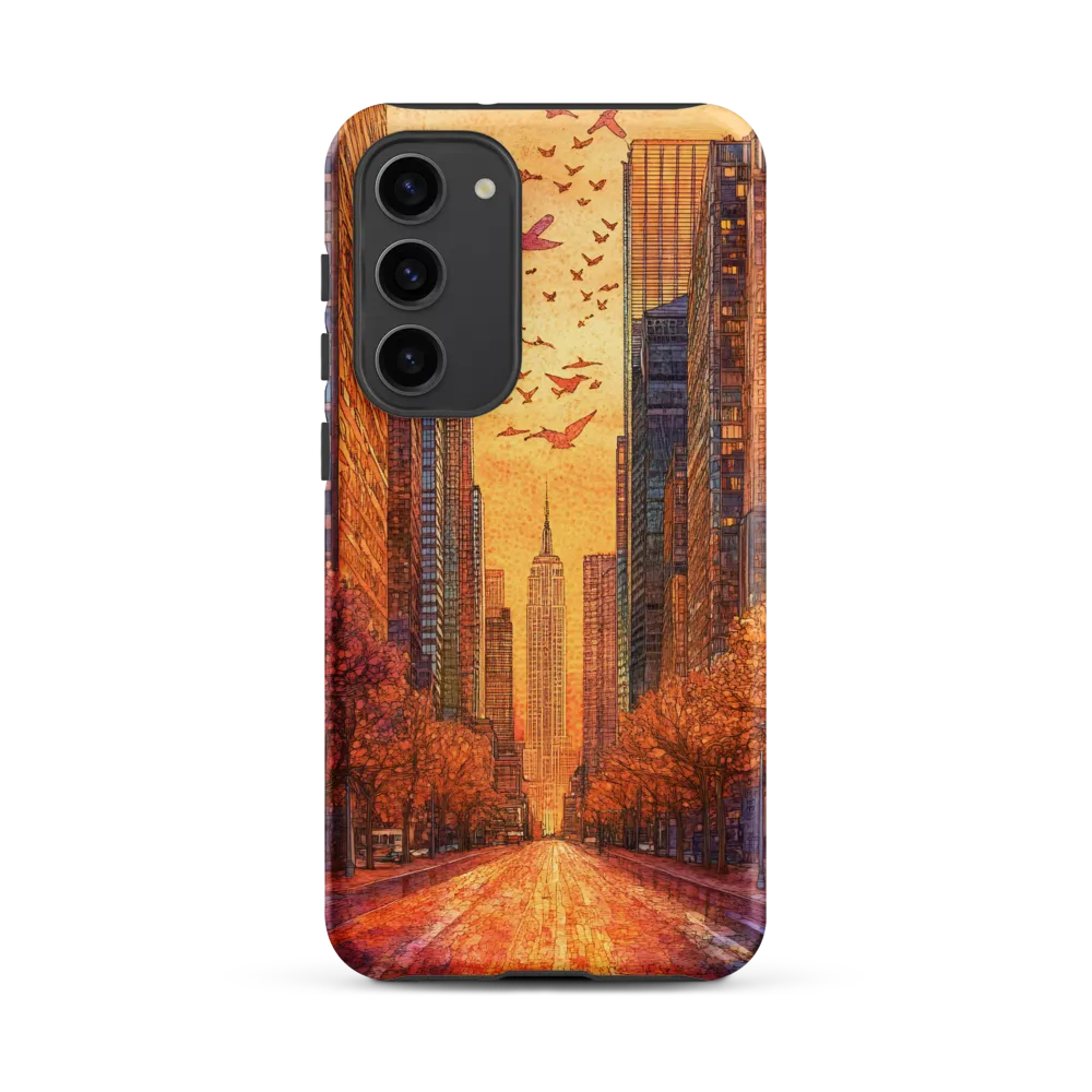 Urban Serenity at Dusk