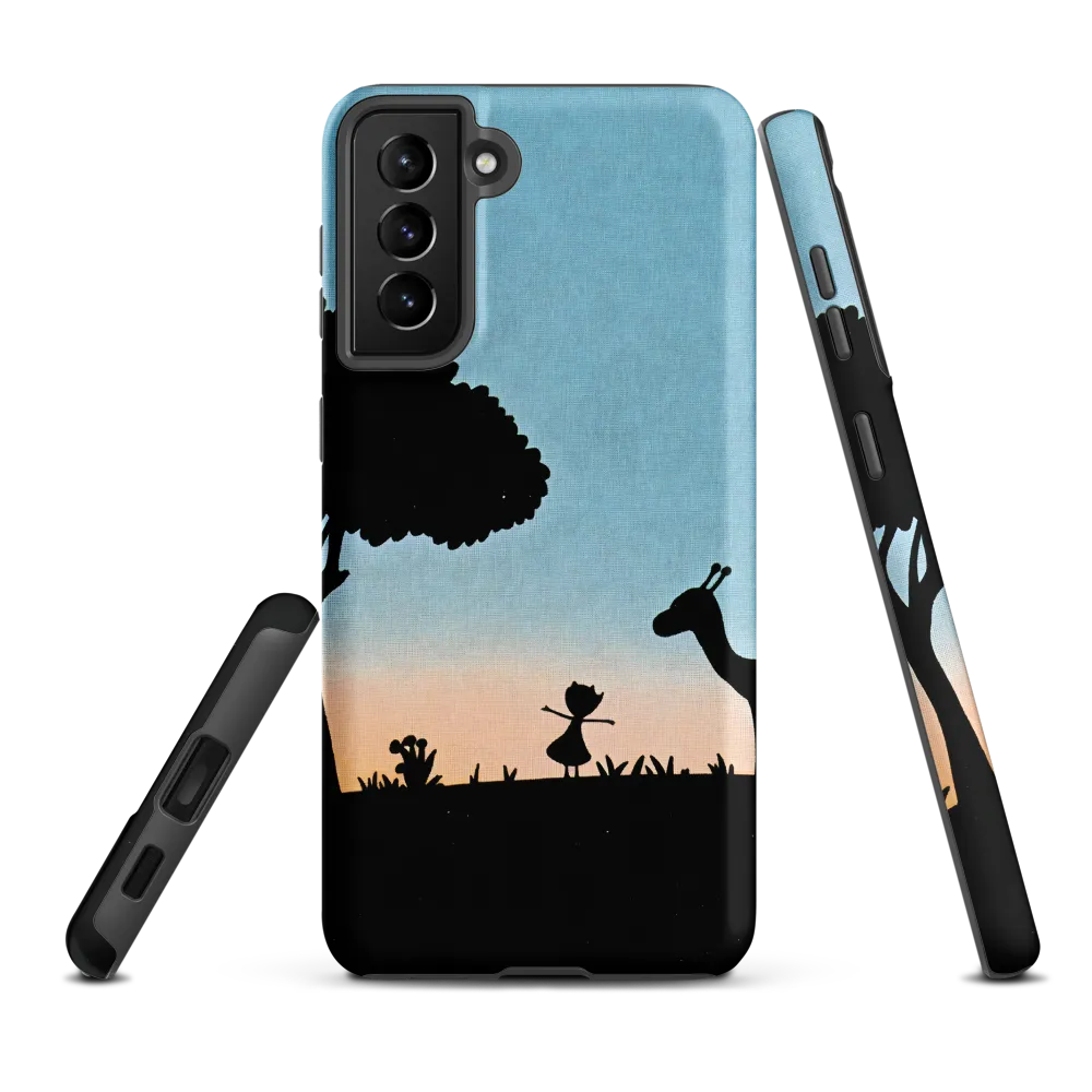 Curiosity in the Silhouette | Phone Case |  S21 Plus | Tough Case | Matte