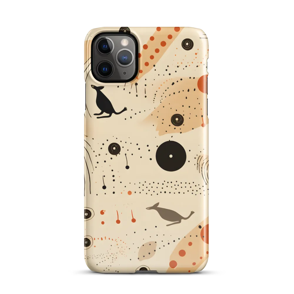 Playful Patterns in Earth Tones | Phone Case |  11 Pro Max | Snap Case | Glossy