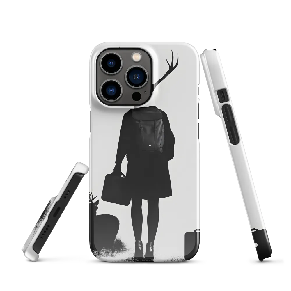 Antlered Reflections | Phone Case |  13 Pro | Snap Case | Glossy
