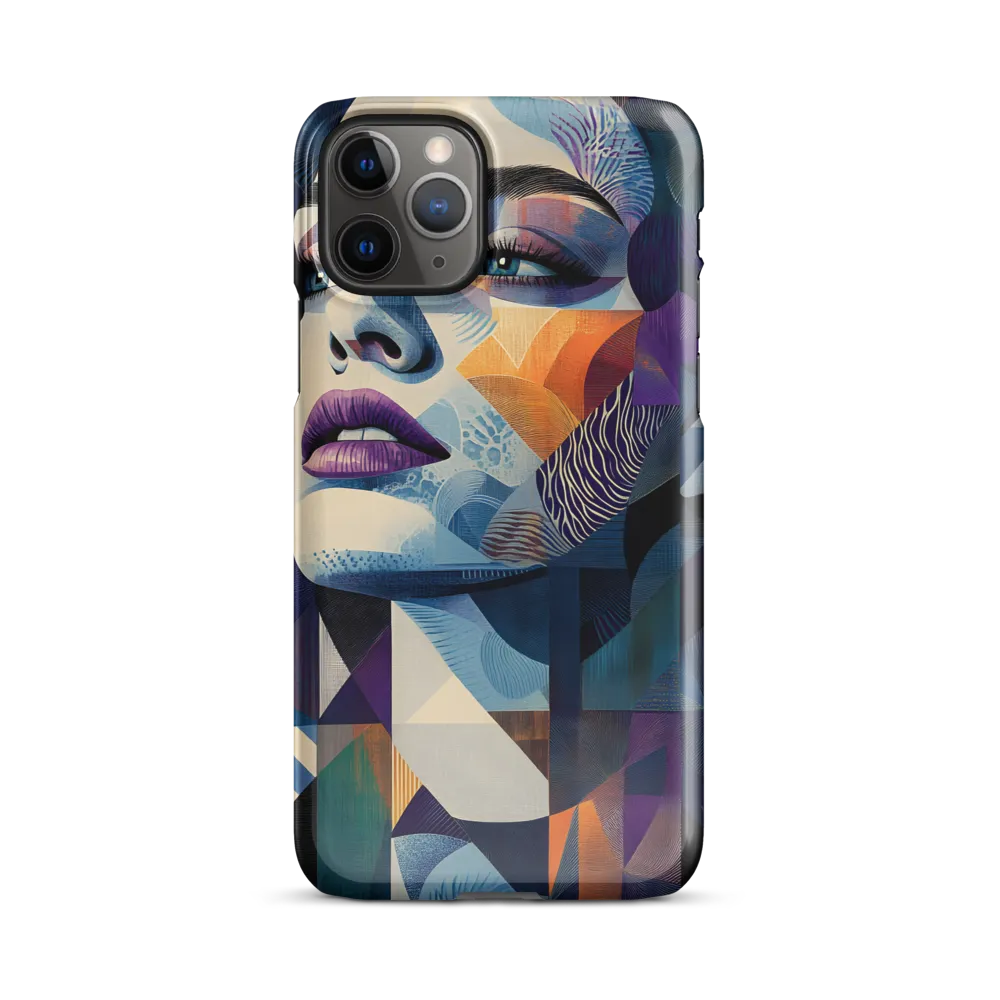 Fragmented Mystery: A Modern Portrait