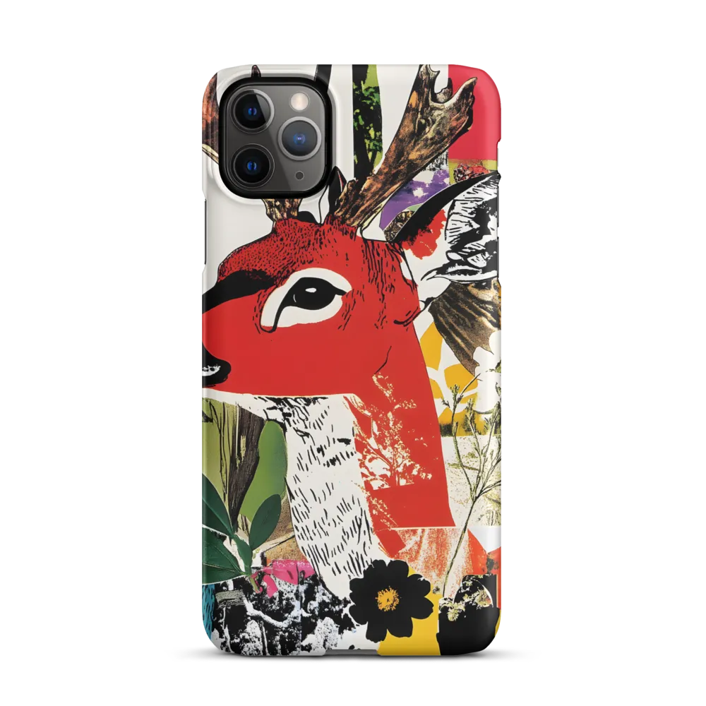 Vibrant Harmony: The Deer in Nature | Phone Case |  11 Pro Max | Snap Case | Matte
