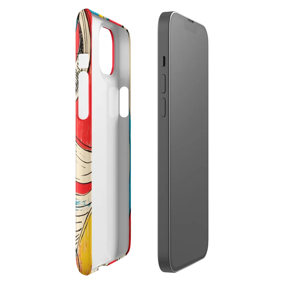 Rhythmic Interplay of Colors | Phone Case |  14 Plus | Snap Case | Glossy