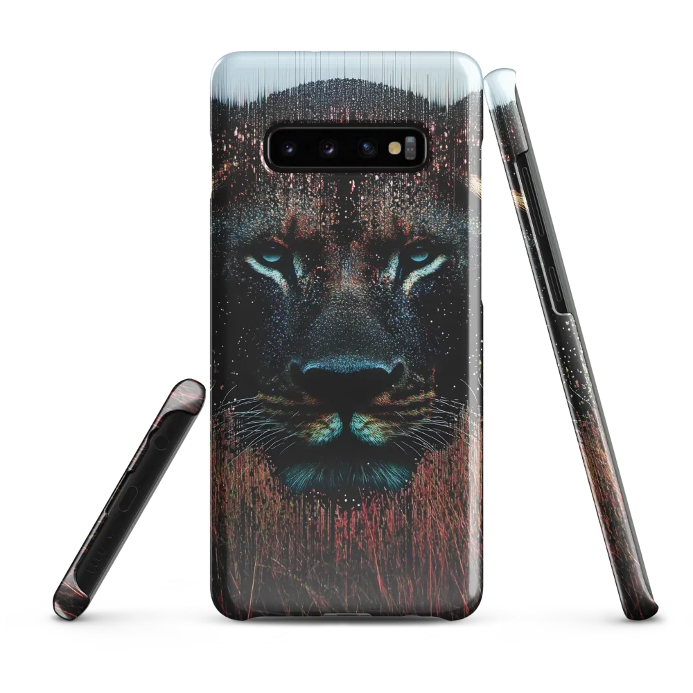 Mystical Majesty of the Lion | Phone Case |  S10 Plus | Snap Case | Glossy