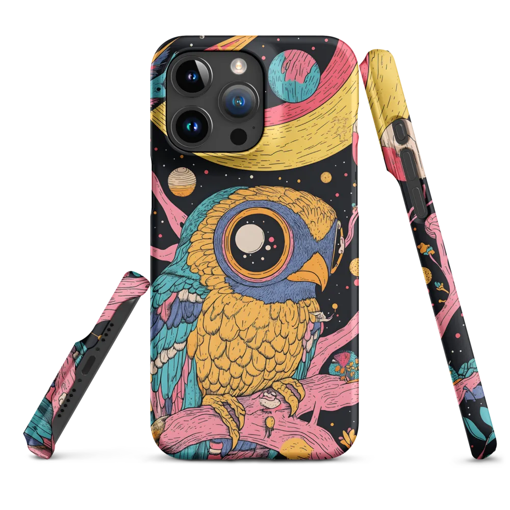 Whimsical Cosmic Owl | Phone Case |  15 Pro Max | Snap Case | Matte