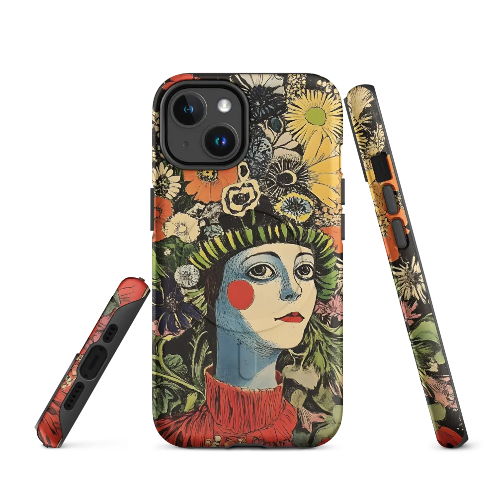 Floral Whimsy: A Portrait of Nature's Embrace