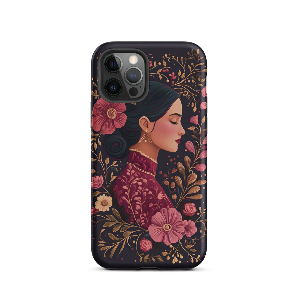 Portrait of Serenity | Phone Case |  12 Pro | Tough Case | Matte