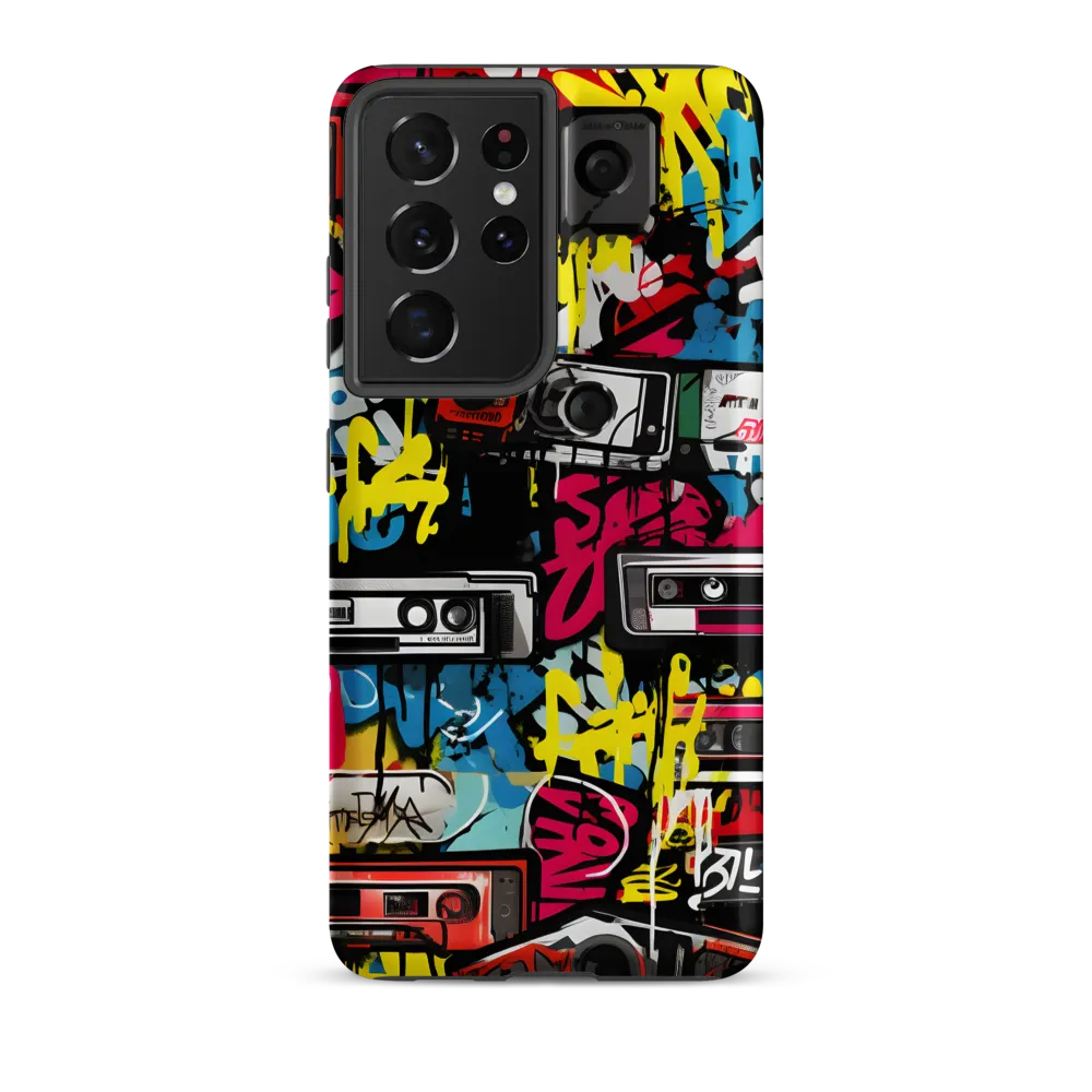 Urban Nostalgia: A Retro Cassette Explosion