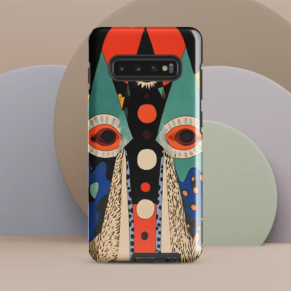 Visages of Vibrancy | Phone Case |  S10 Plus | Tough Case | Glossy