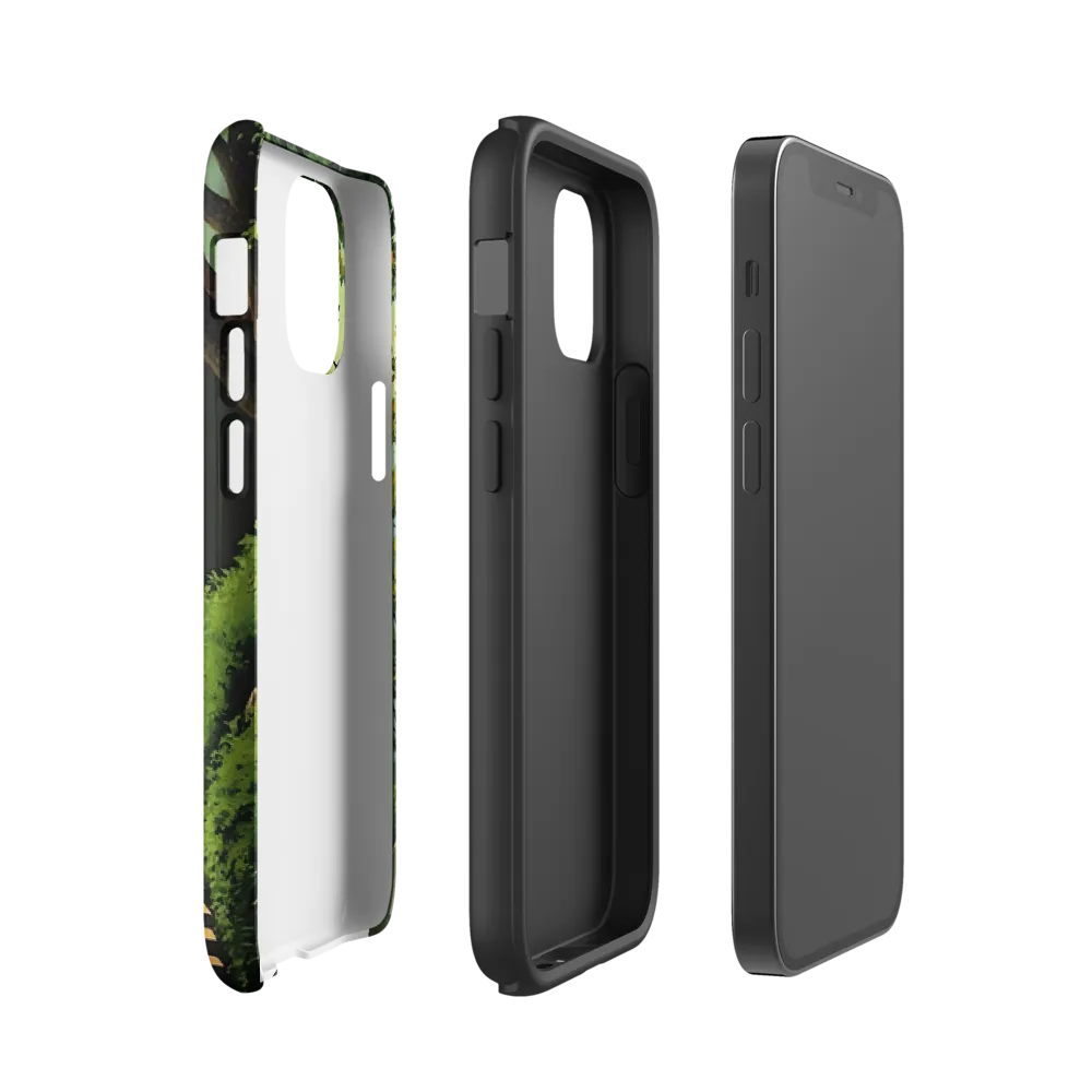 Whispers of Tranquility | Phone Case |  12 mini | Tough Case | Glossy