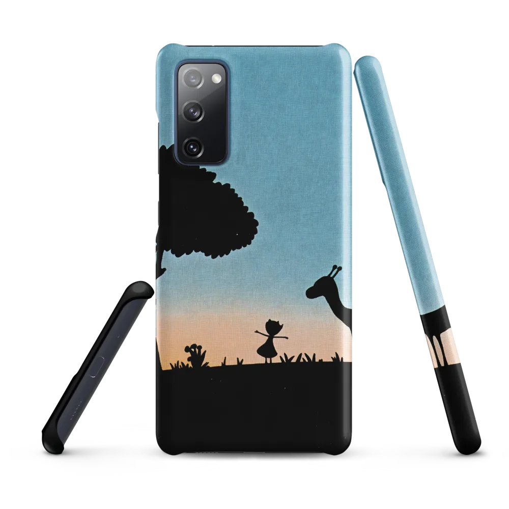 Curiosity in the Silhouette | Phone Case |  S20 FE | Snap Case | Matte