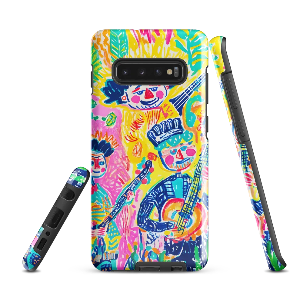 Joyful Duet: A Celebration of Music | Phone Case |  S10 Plus | Tough Case | Glossy