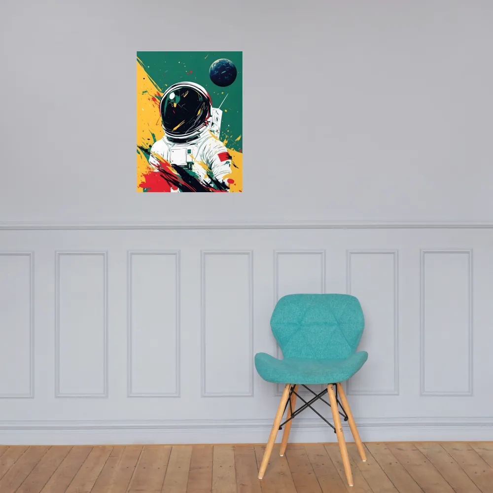 Galactic Explorer: A Modern Odyssey | Poster | 18″×24″