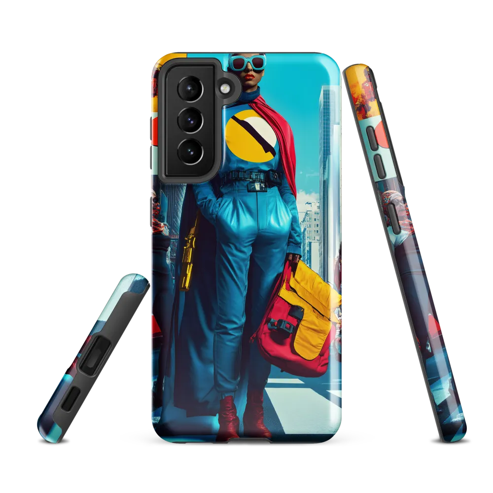 Urban Power: A Superhero's Stance