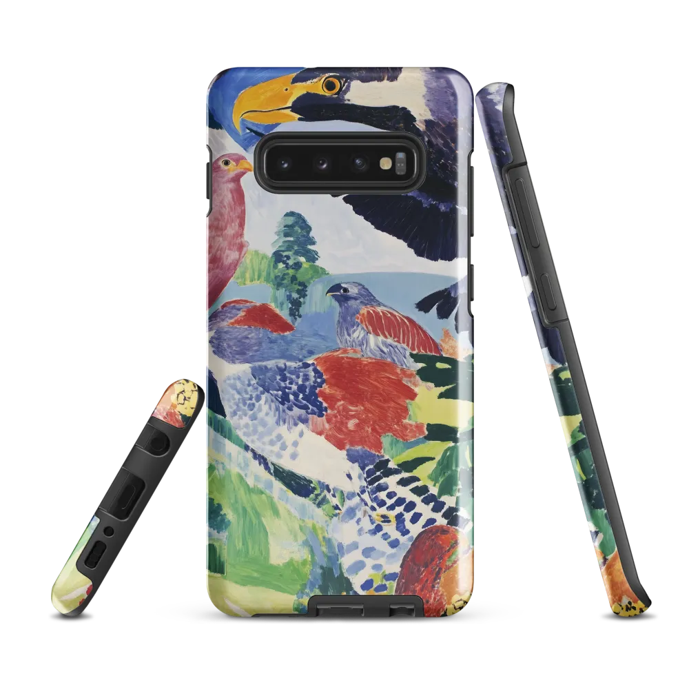 Symphony of Birds | Phone Case |  S10 Plus | Tough Case | Glossy