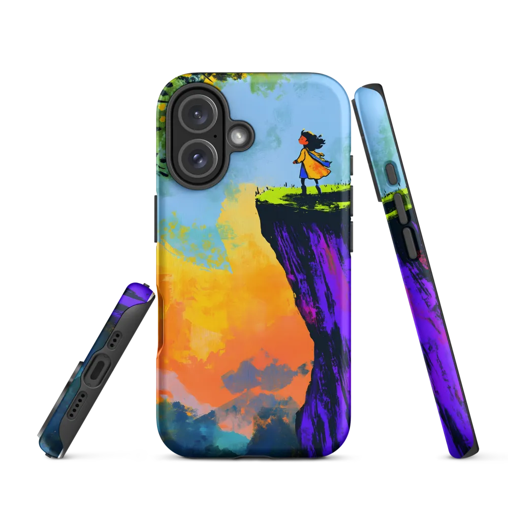 Curiosity at the Edge | Phone Case |  16 | Tough Case | Matte