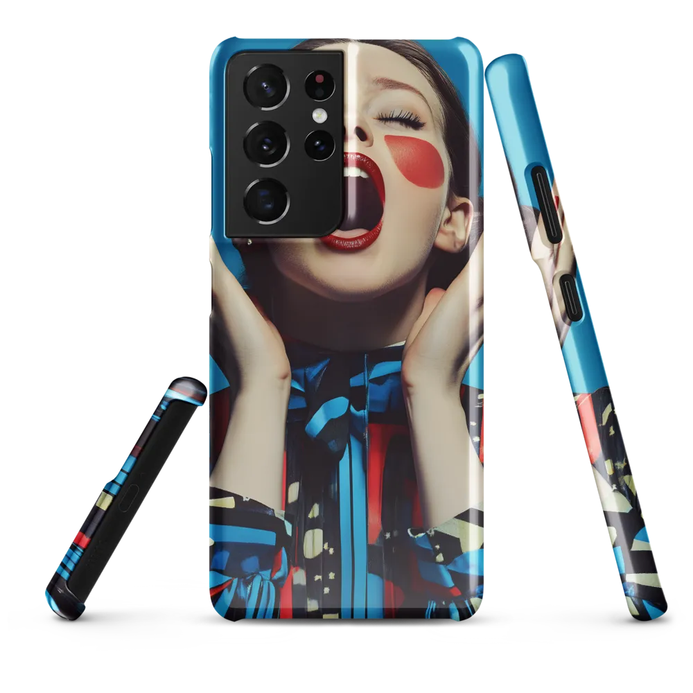 Echoes of Expression | Phone Case |  S21 Ultra | Snap Case | Glossy