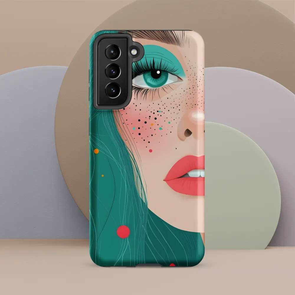 A Playful Portrait: Turquoise Temptation