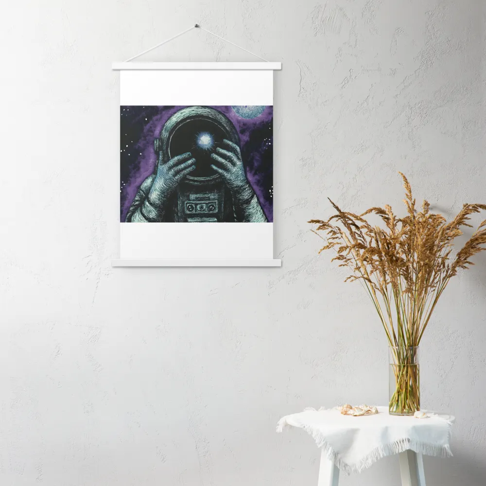 Beyond the Stars | Poster With White Wood Hanger | 18″×24″