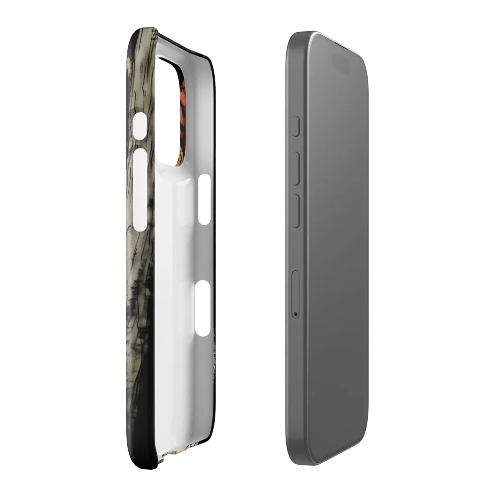 Fierce Gaze of the Wild Cat | Phone Case |  16 Pro | Snap Case | Glossy