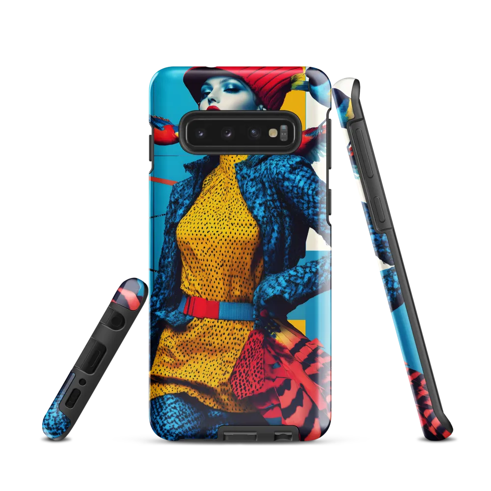 Vibrant Fusion of Nature and Fashion
