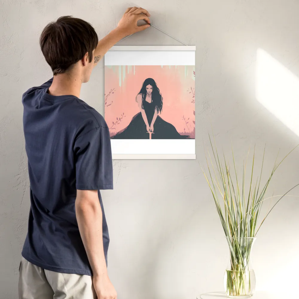 The Guardian of Solitude | Poster With White Wood Hanger | 16″×20″