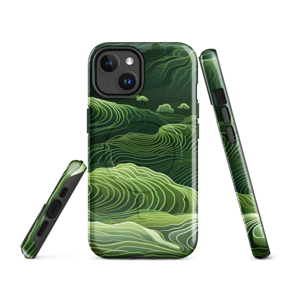 Whispers of Green Hills | Phone Case |  14 | MagSafe® Tough Case | Glossy