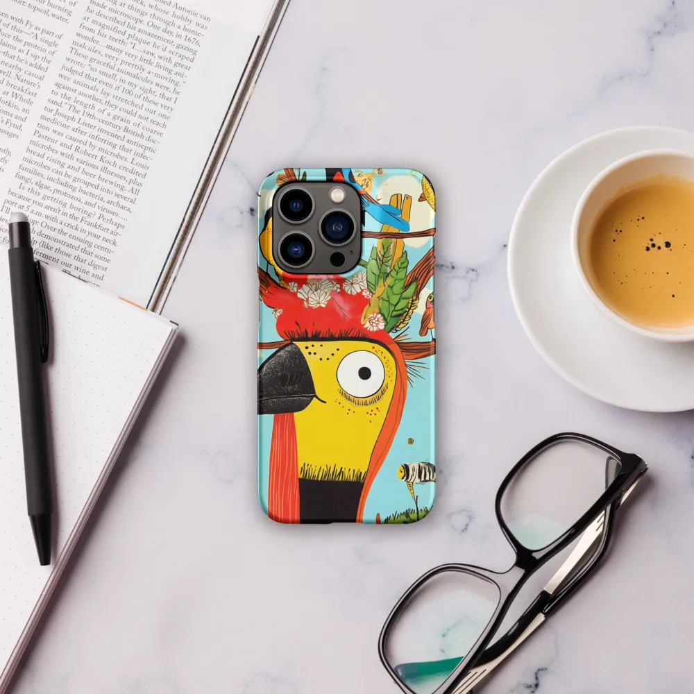 Toucan with Floral Crown