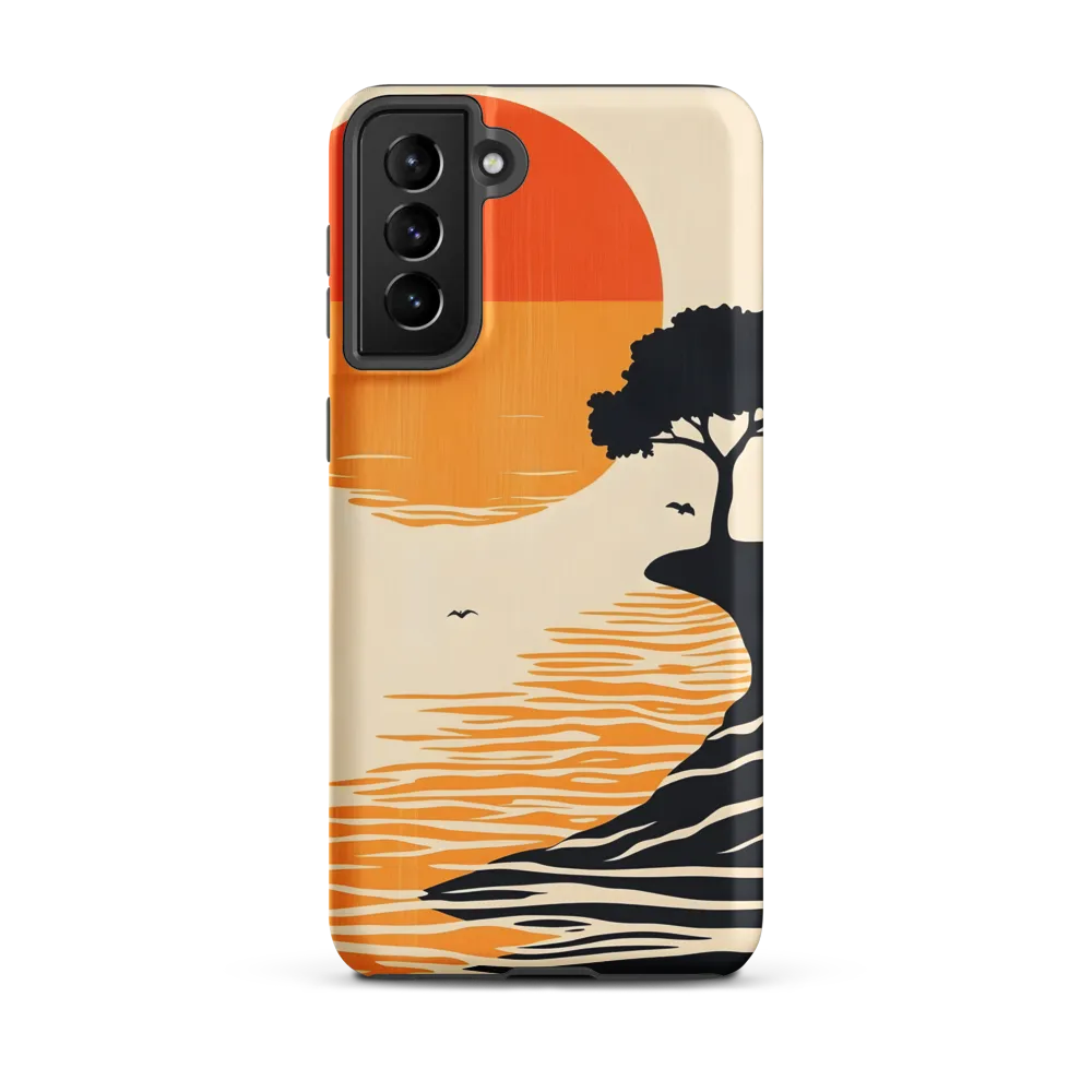 Serene Sunset | Phone Case |  S21 Plus | Tough Case | Matte