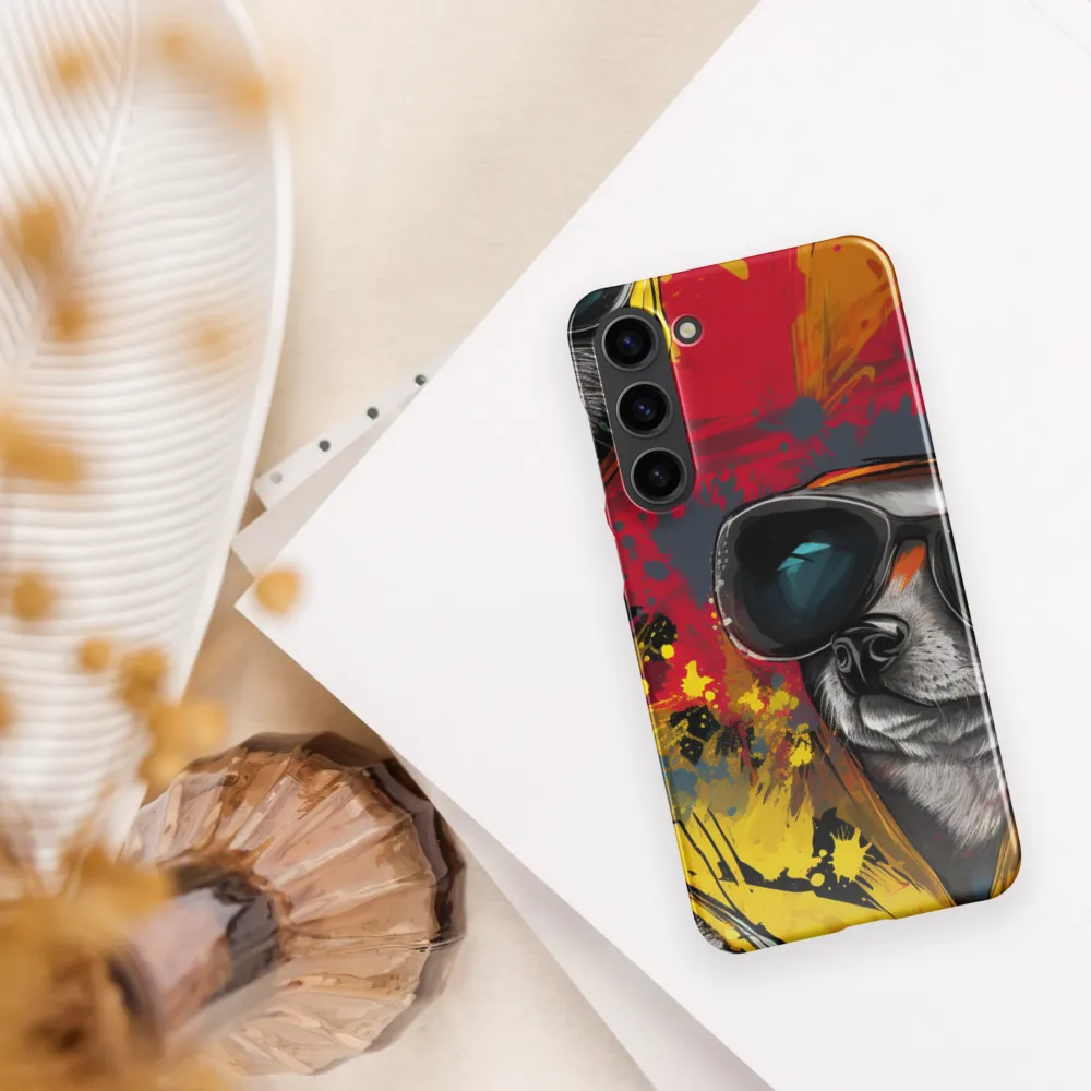 Urban Canine Vibes | Phone Case |  S23 Plus | Snap Case | Glossy