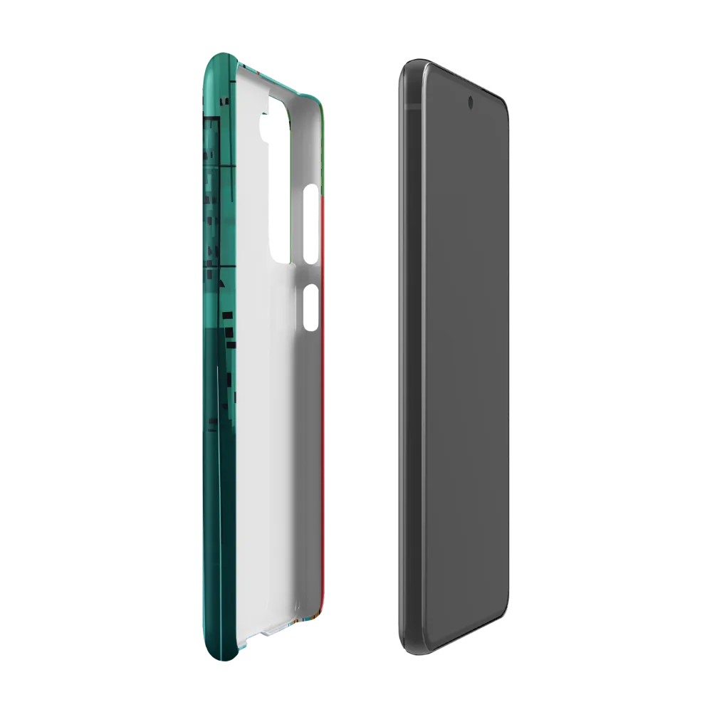 Urban Symphony in Turquoise