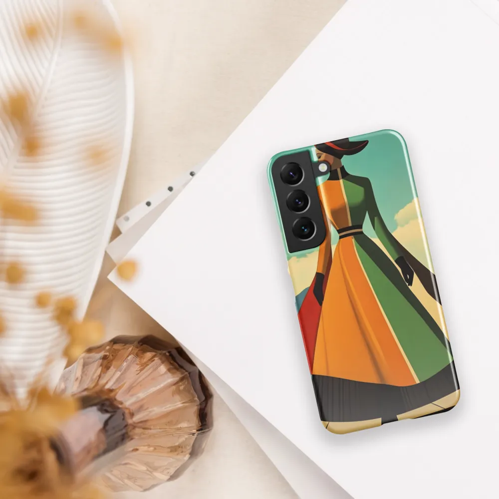 Elegance in Color | Phone Case |  S22 | Snap Case | Glossy