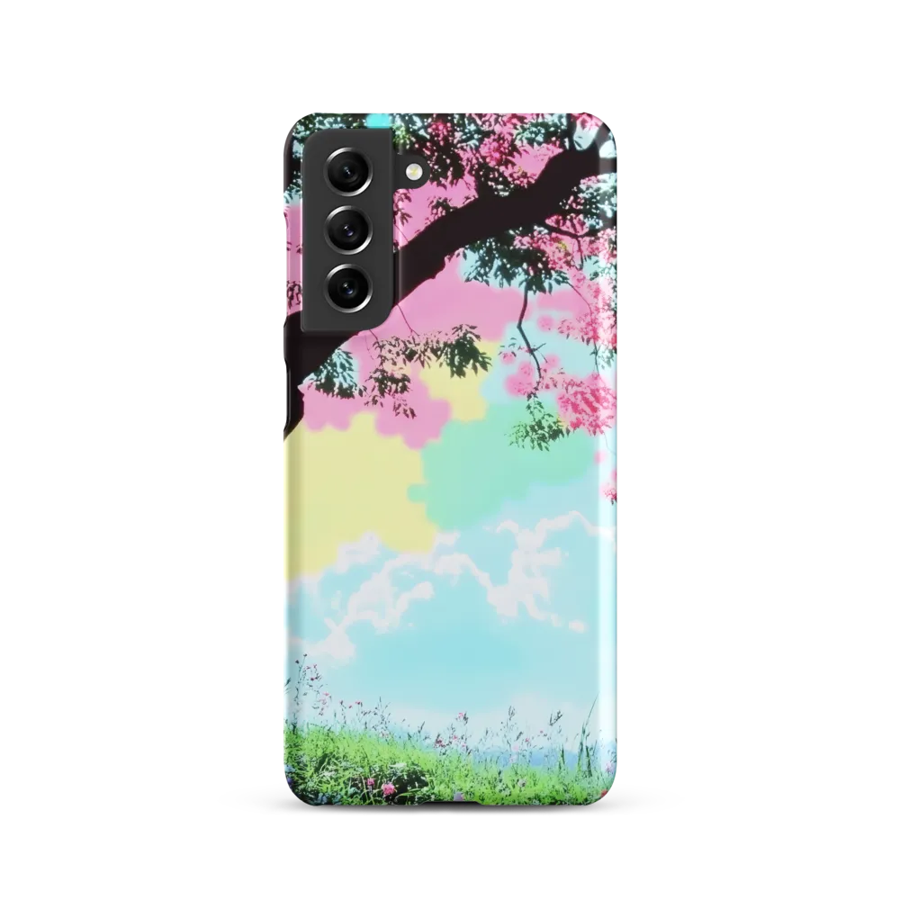 Pastel Dreams: A Surreal Tree Landscape