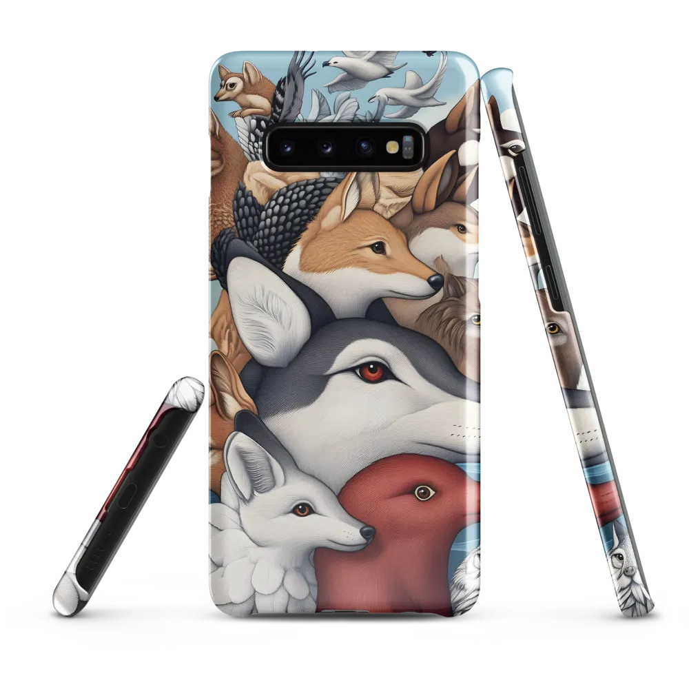 The Enchanted Animal Assembly | Phone Case |  S10 Plus | Snap Case | Glossy