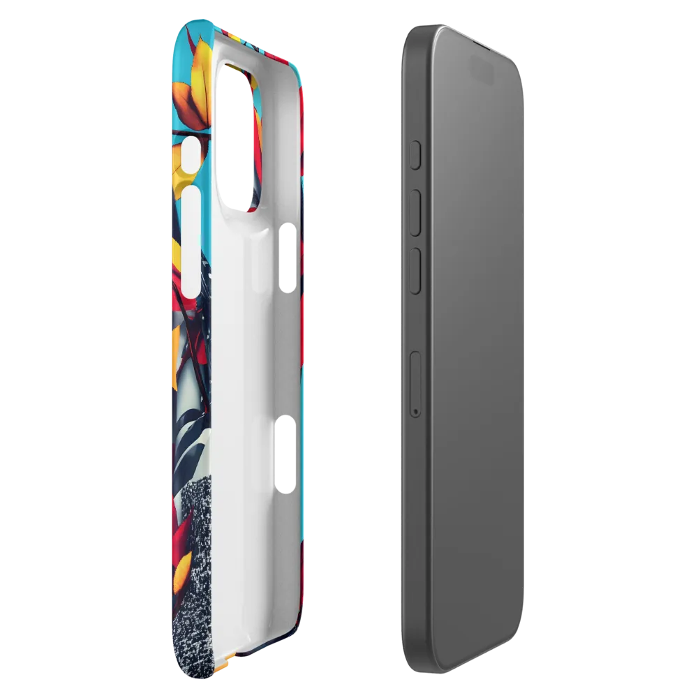 Futuristic Fusion: Nature Meets Technology | Phone Case |  16 Pro Max | Snap Case | Matte